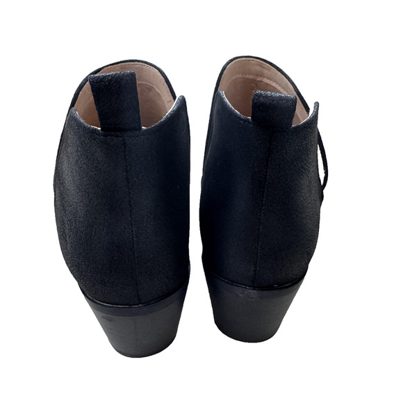 Journee Collection Shoes Womens Size 8.5 Lola Western Booties Low Heel Ankle - Picture 5 of 12